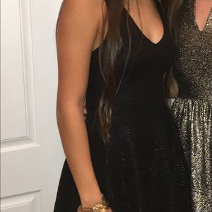 Black formal dress